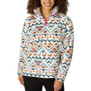 NWT Eddie Bauer Ultra Soft Plush Fleece Quarter Zip Pullover Sweatshirt‎ XXL